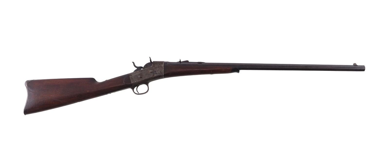 Whitney Arms no. 2 Sporting Rifle: s.n. 73838, .22 cal., 26" octagon barrel,minor loss to forend tip, otherwise very good unmolested condition. Antique 