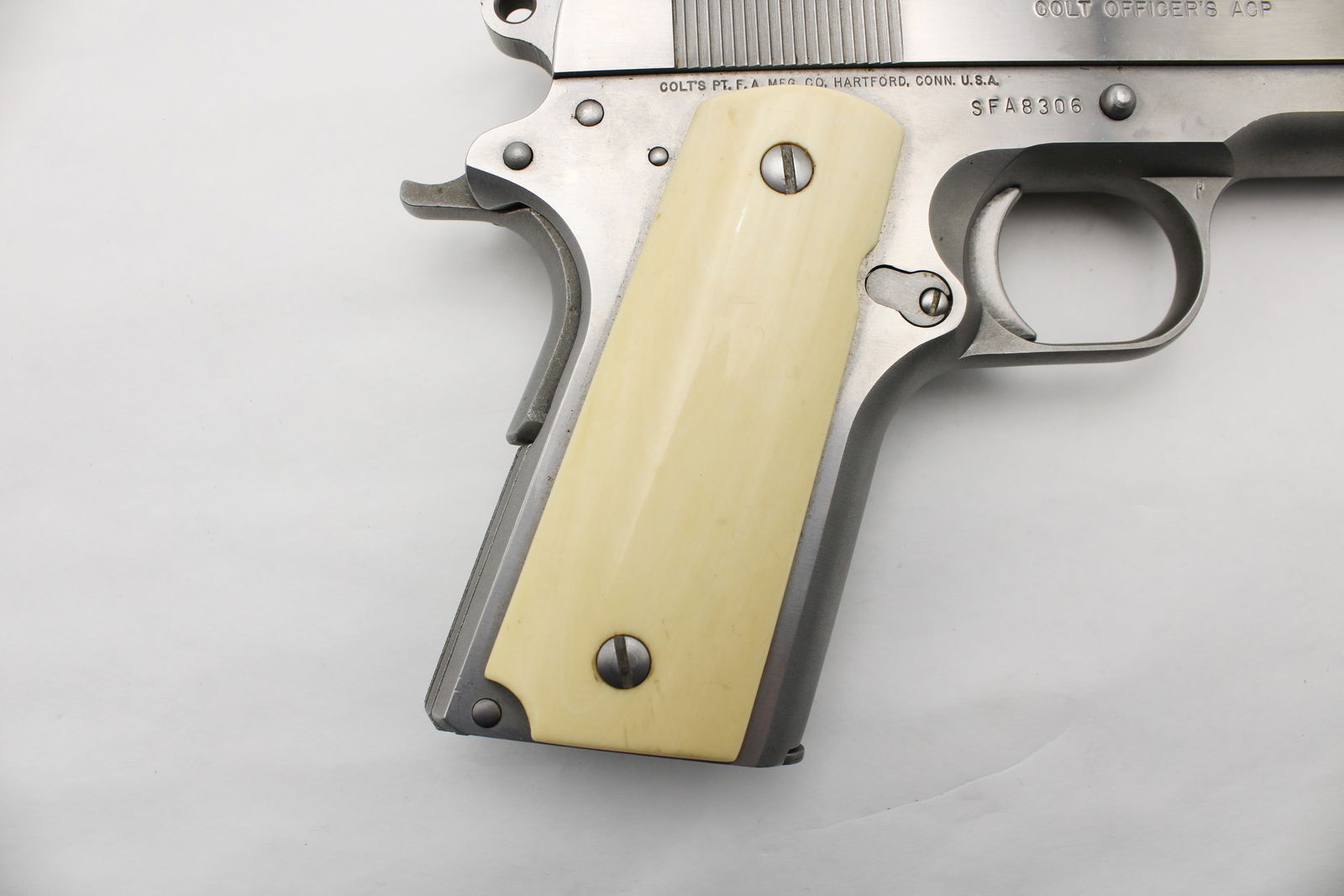 Colt MK IV 1911 Officer's Model Semi Automatic Pistol - 4