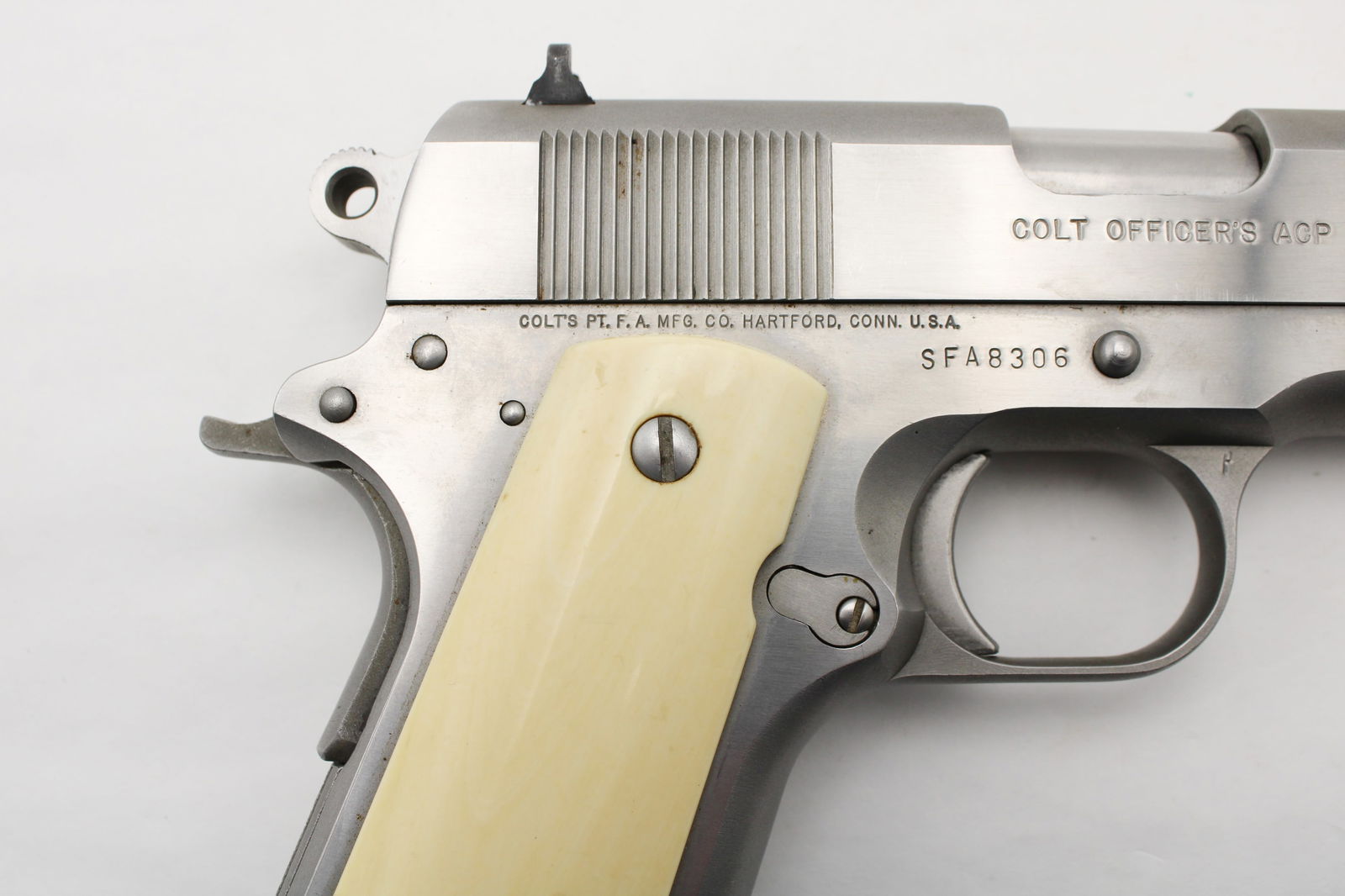 Colt MK IV 1911 Officer's Model Semi Automatic Pistol - 5