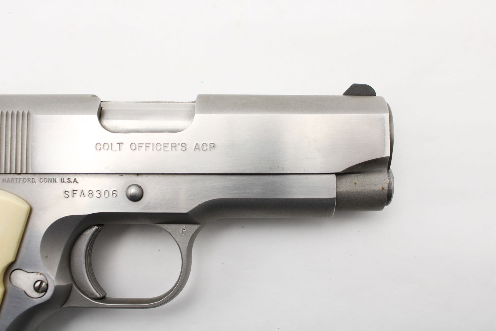 Colt MK IV 1911 Officer's Model Semi Automatic Pistol - 7