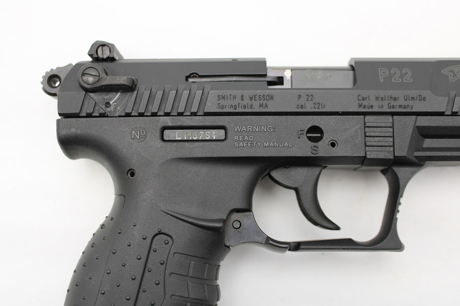 Walther Model P22 Semi Automatic Pistol - 5