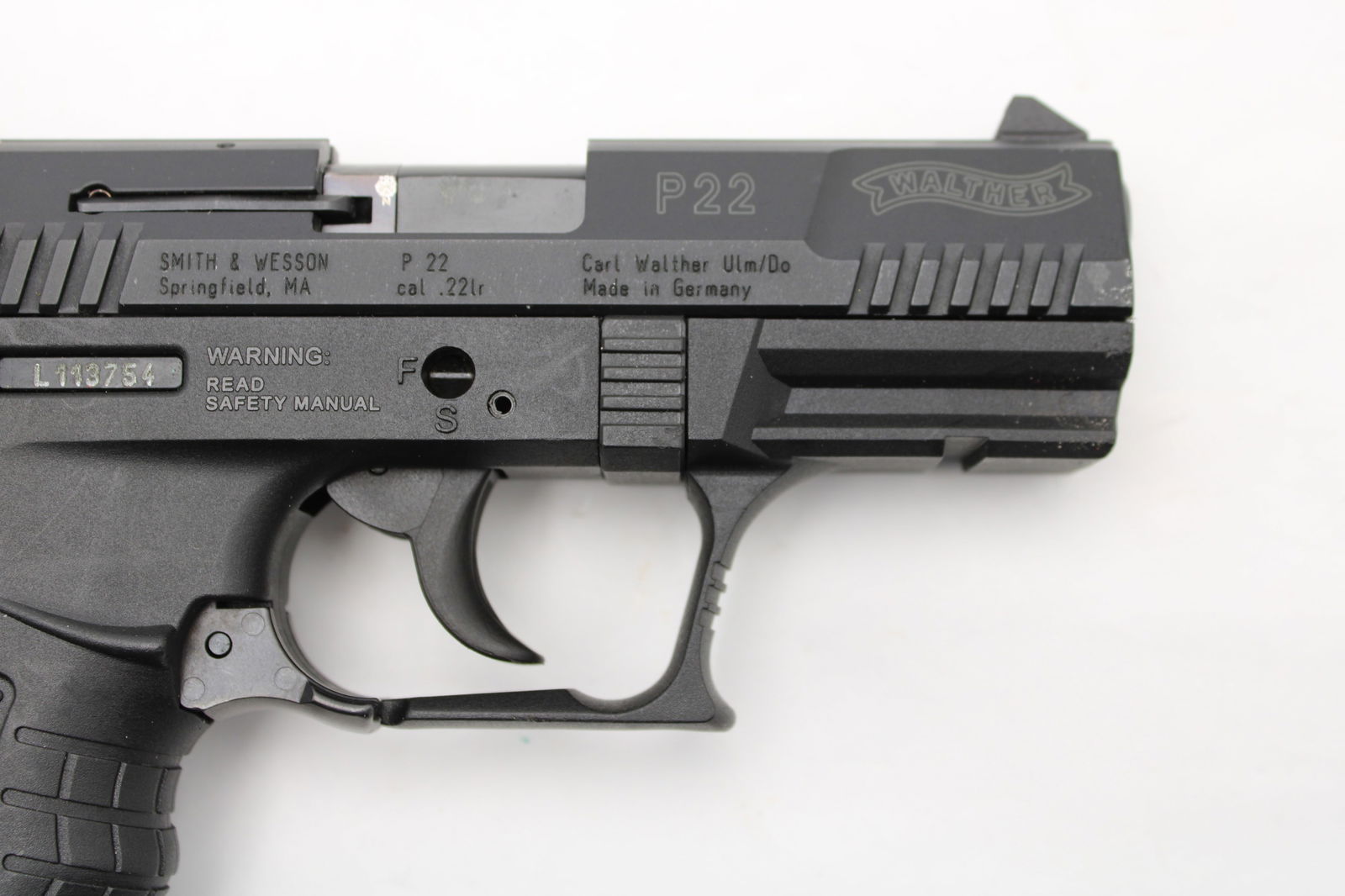 Walther Model P22 Semi Automatic Pistol - 7