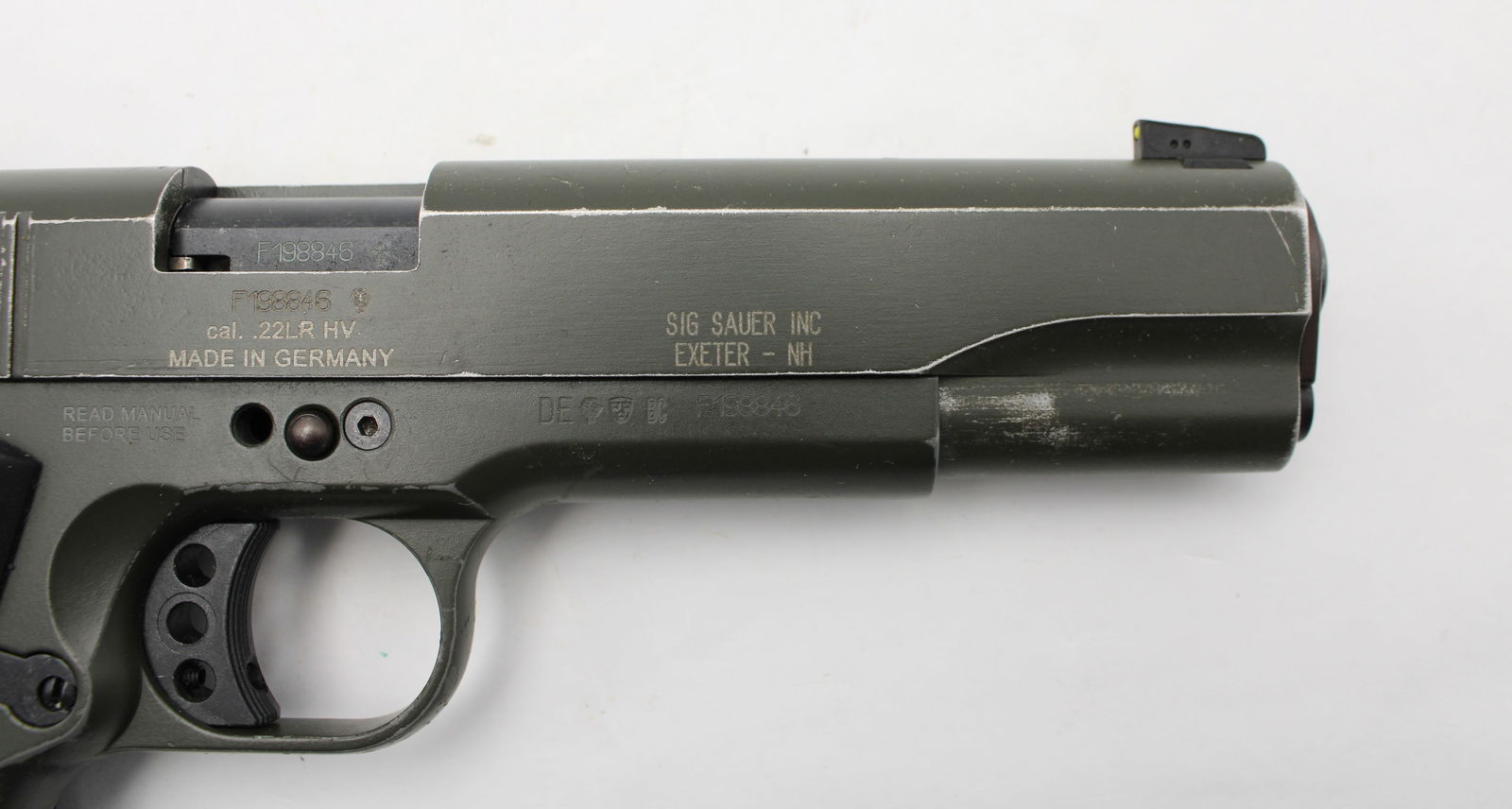 Sig Sauer Model 1911-22 Semi Automatic Pistol - 6
