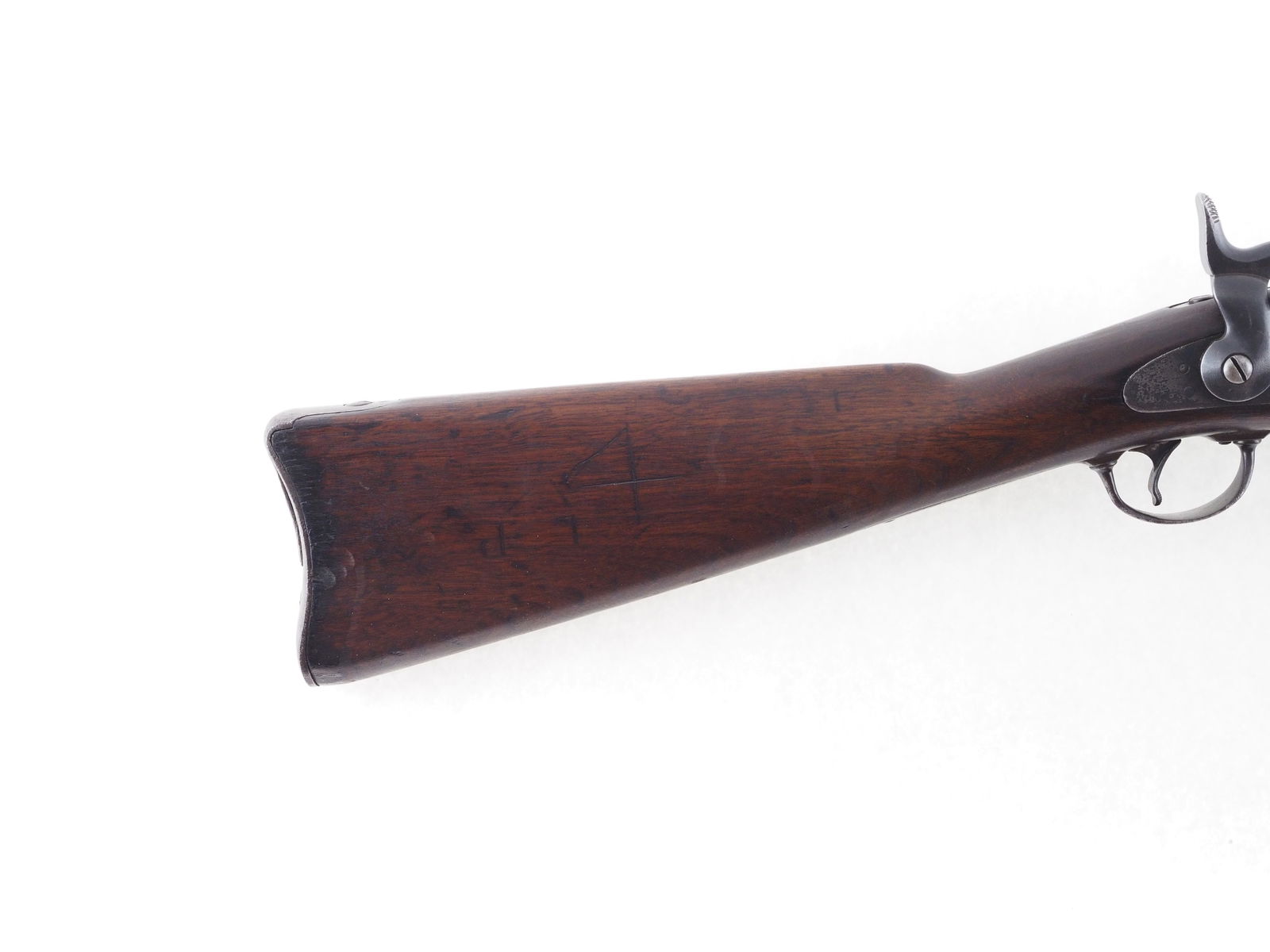 U.S. Springfield Model 1873 Carbine Trapdoor Rifle - 4