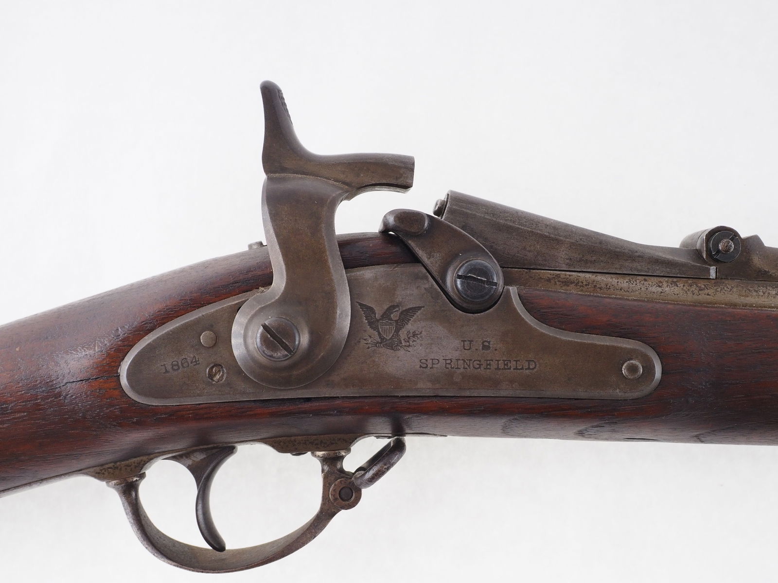 U.S. Springfield Model 1866 Allin Conversion Trapdoor Rifle - 14