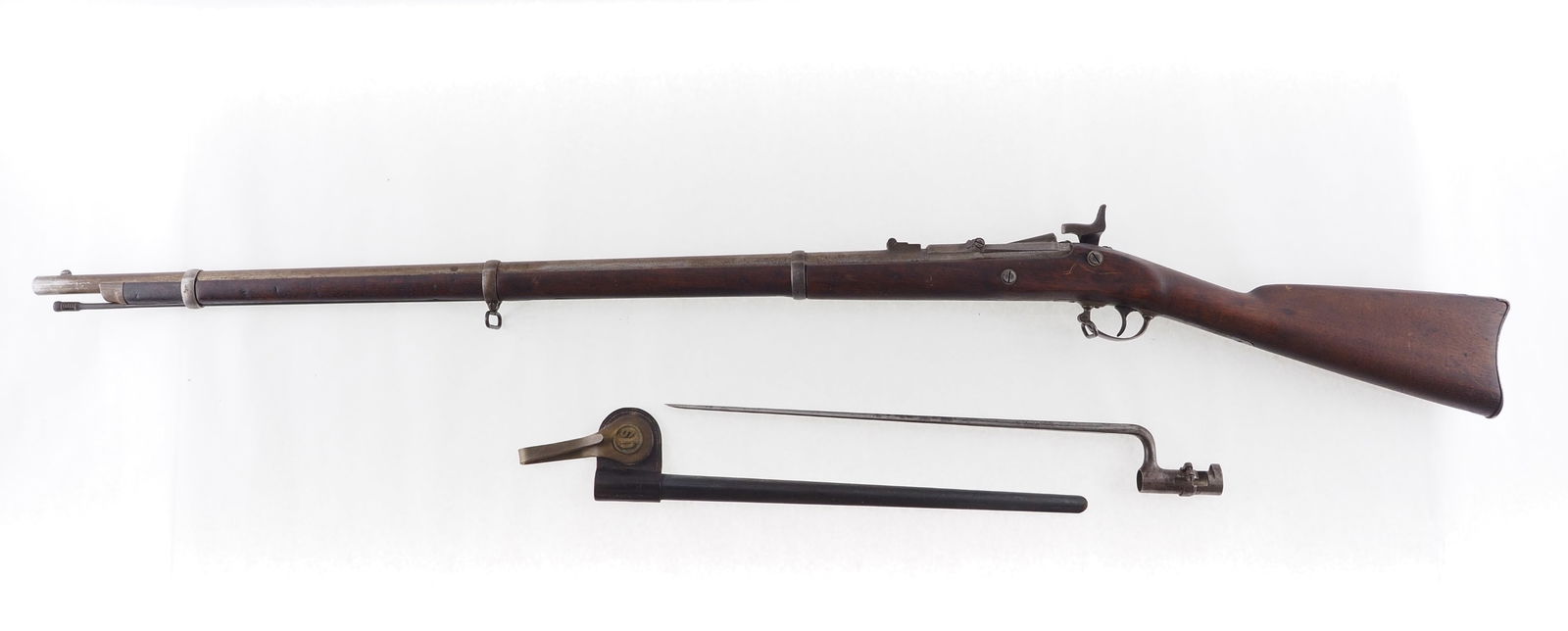U.S. Springfield Model 1866 Allin Conversion Trapdoor Rifle - 15