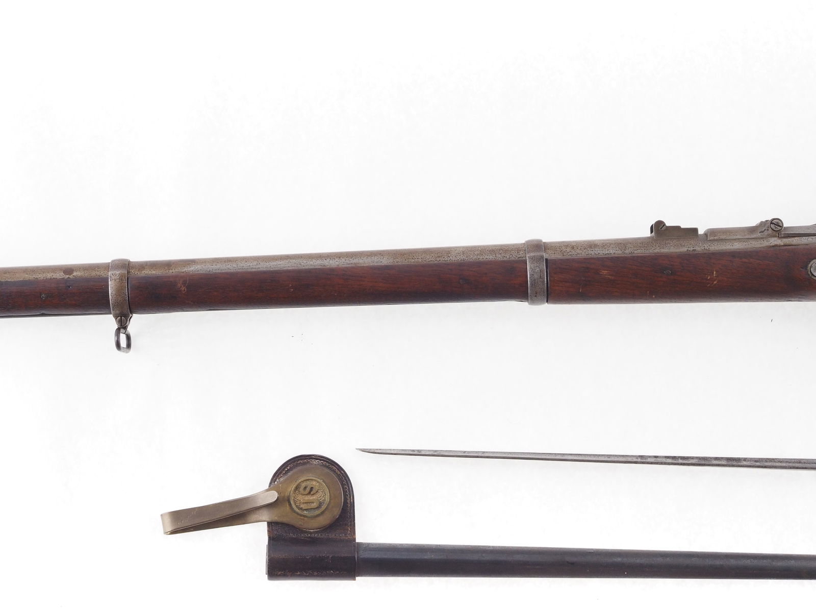 U.S. Springfield Model 1866 Allin Conversion Trapdoor Rifle - 17