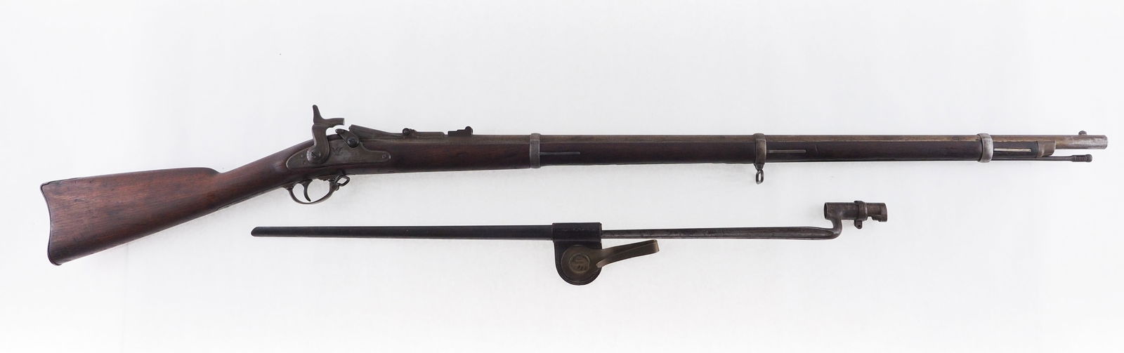 U.S. Springfield Model 1866 Allin Conversion Trapdoor Rifle - 2
