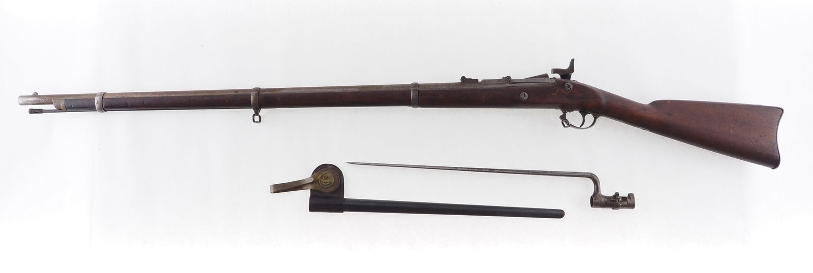 U.S. Springfield Model 1866 Allin Conversion Trapdoor Rifle - 3