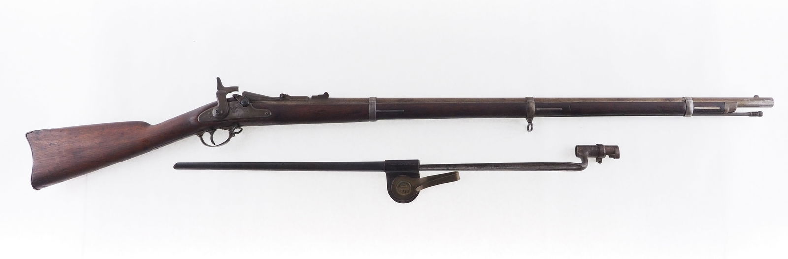 U.S. Springfield Model 1866 Allin Conversion Trapdoor Rifle - 4
