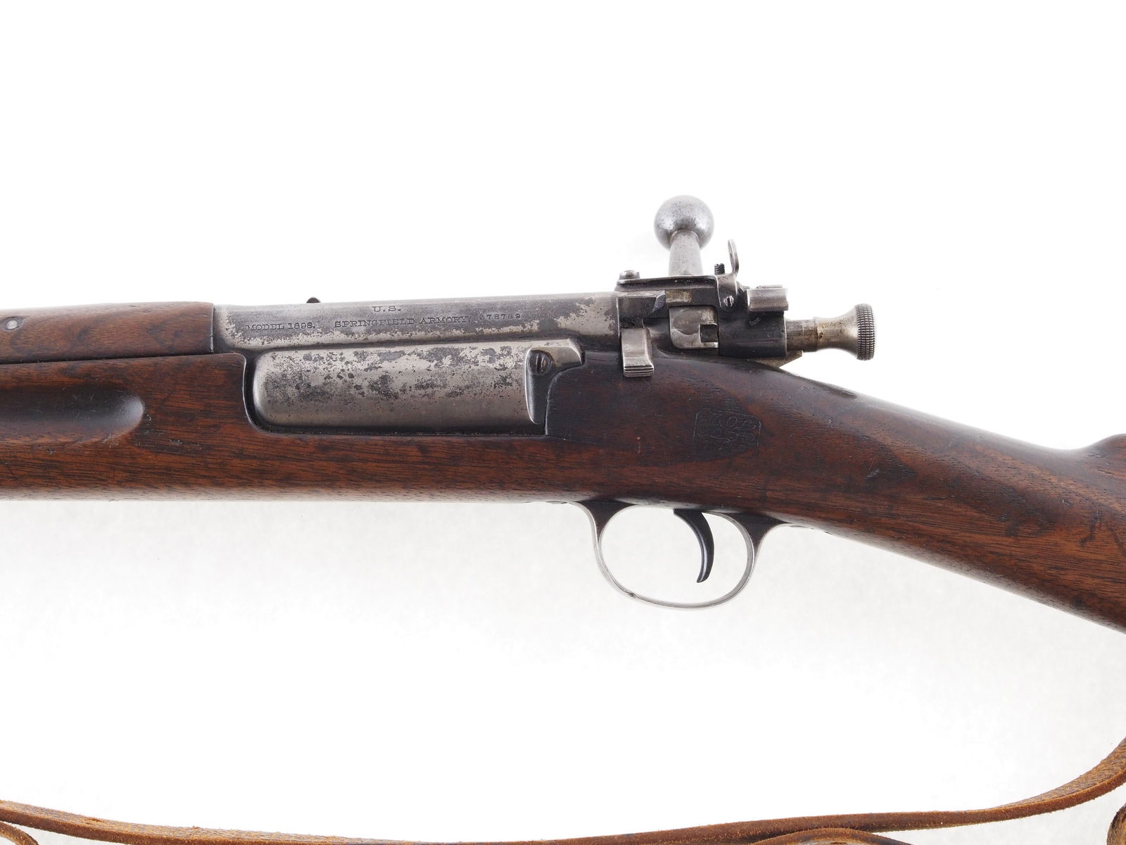 U S Springfield Armory Model 1898 Carbine Bolt Action Rifle - 16