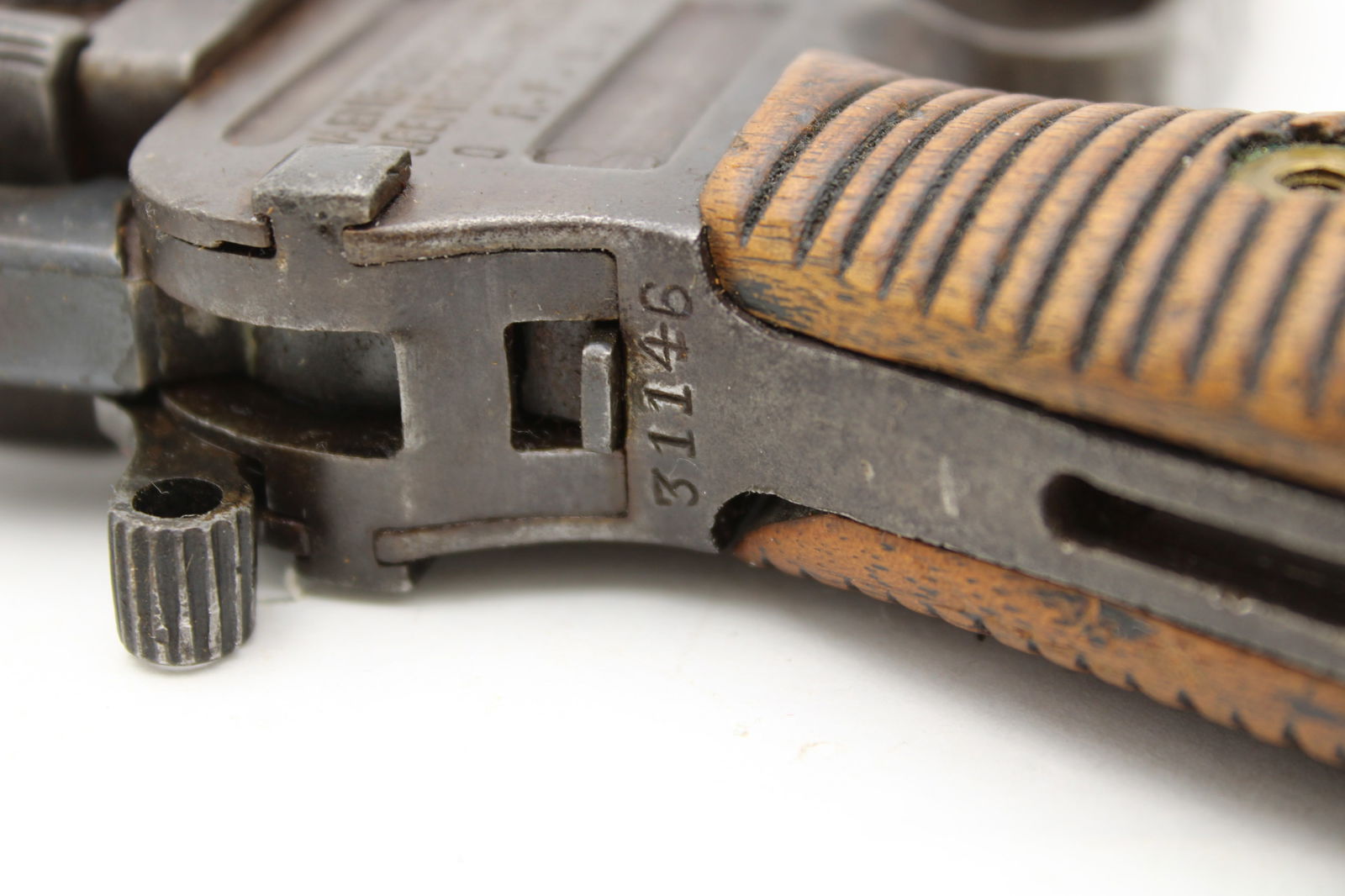 Wauser (Mauser) Model C96 Semi Automatic Pistol - 12