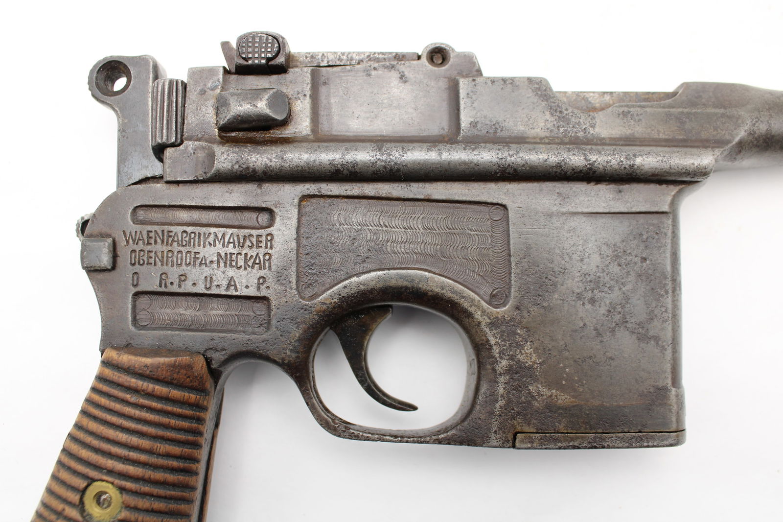 Wauser (Mauser) Model C96 Semi Automatic Pistol - 5