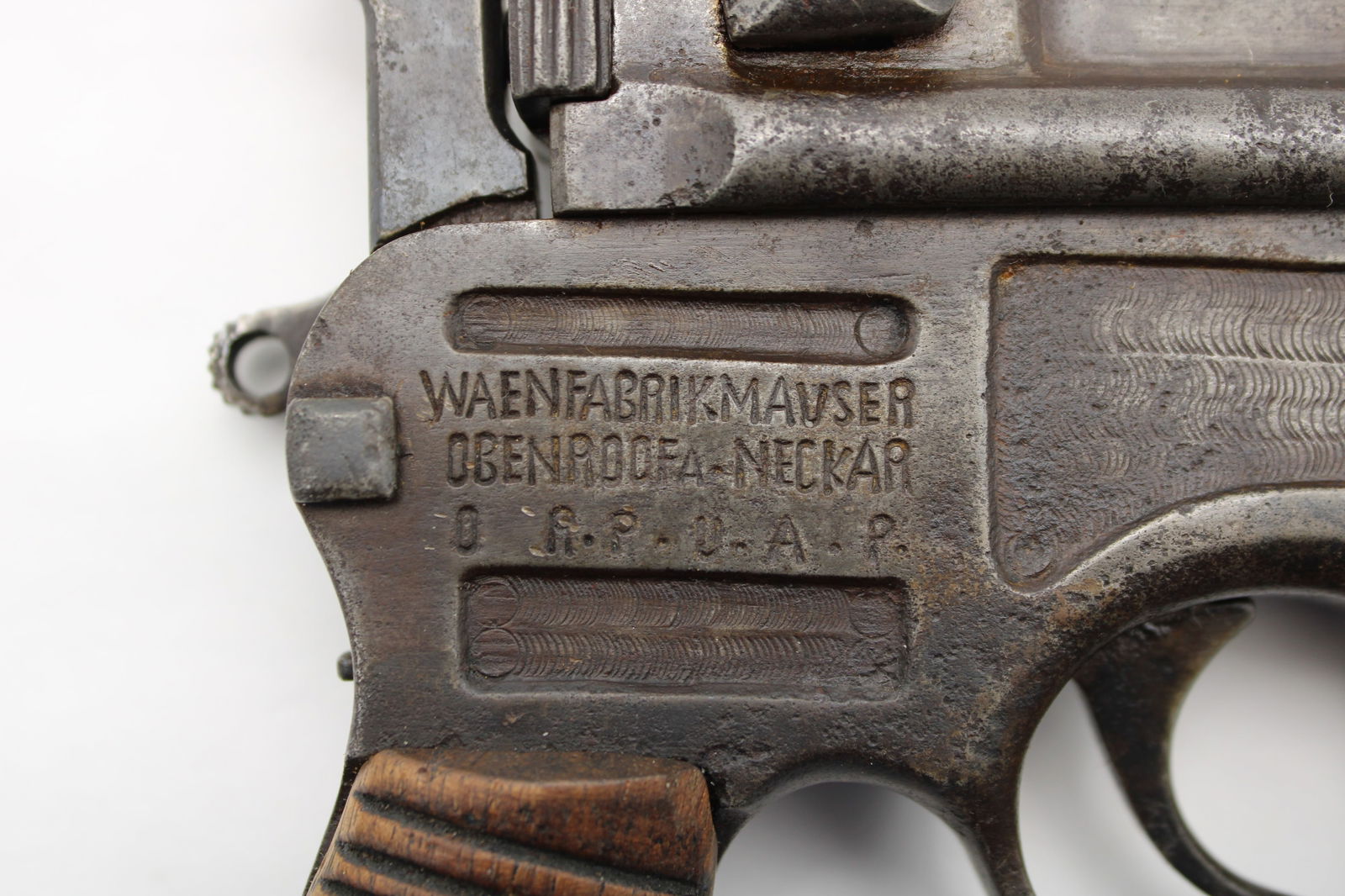Wauser (Mauser) Model C96 Semi Automatic Pistol - 6