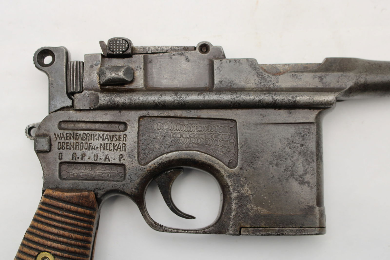 Wauser (Mauser) Model C96 Semi Automatic Pistol - 8