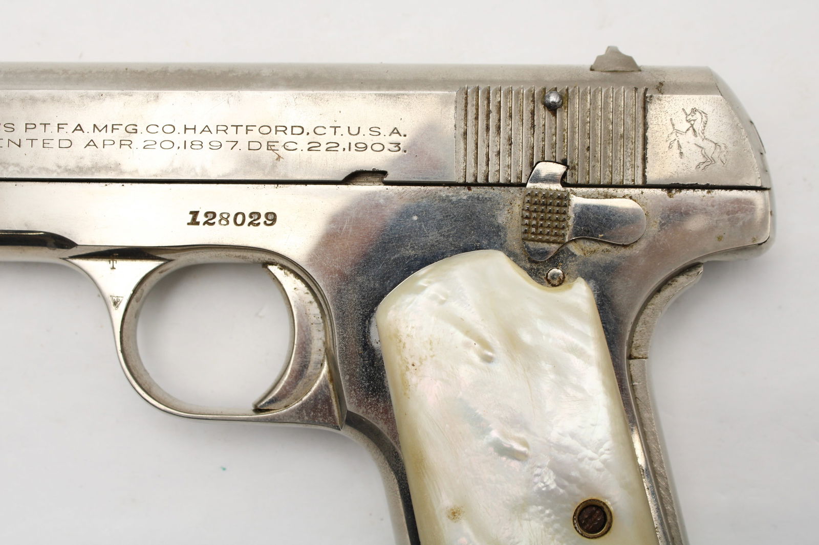 Colt Model 1908 Semi Automatic Pistol - 10