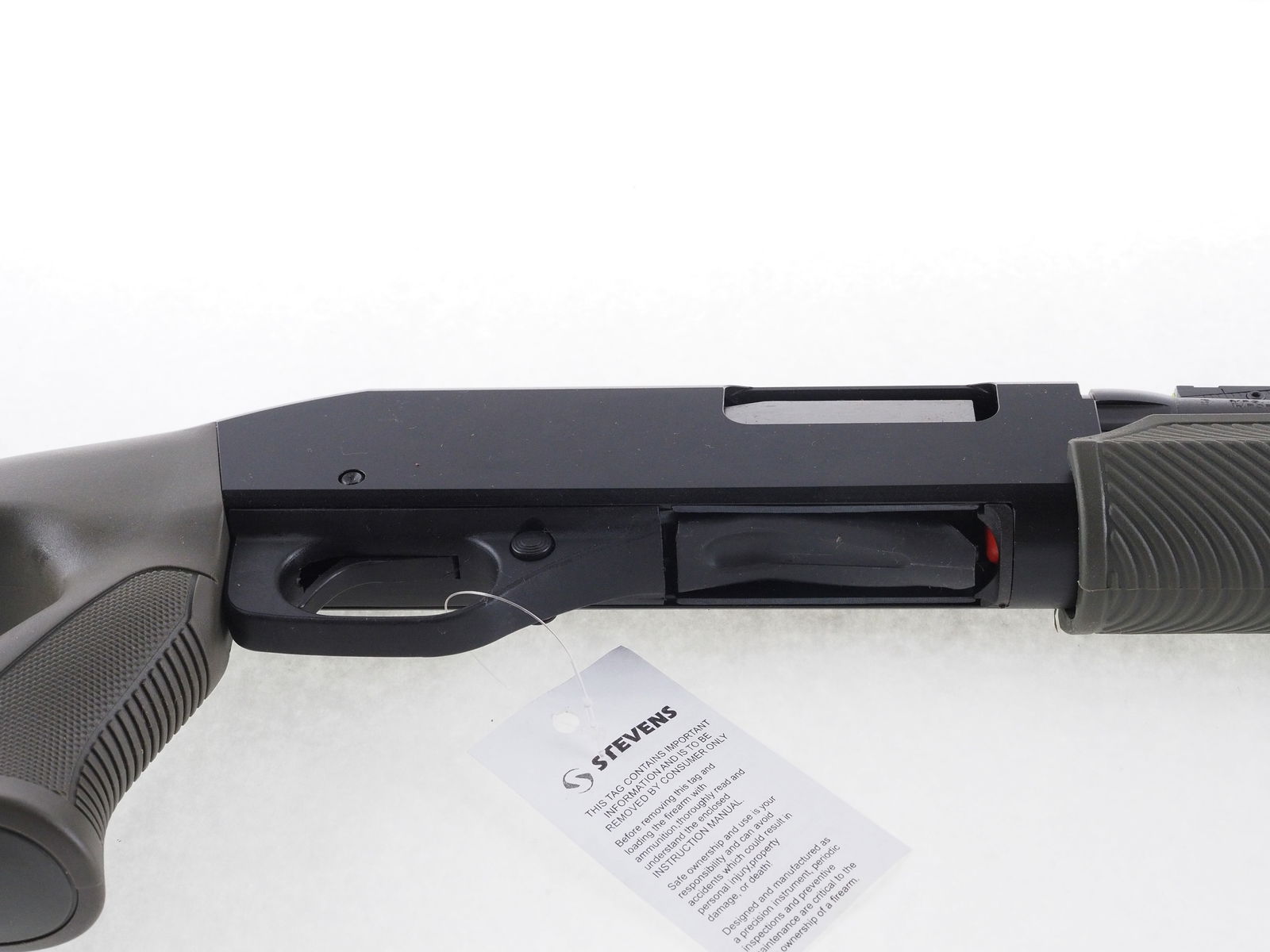Stevens Model 320 Slide Action Shotgun - 9