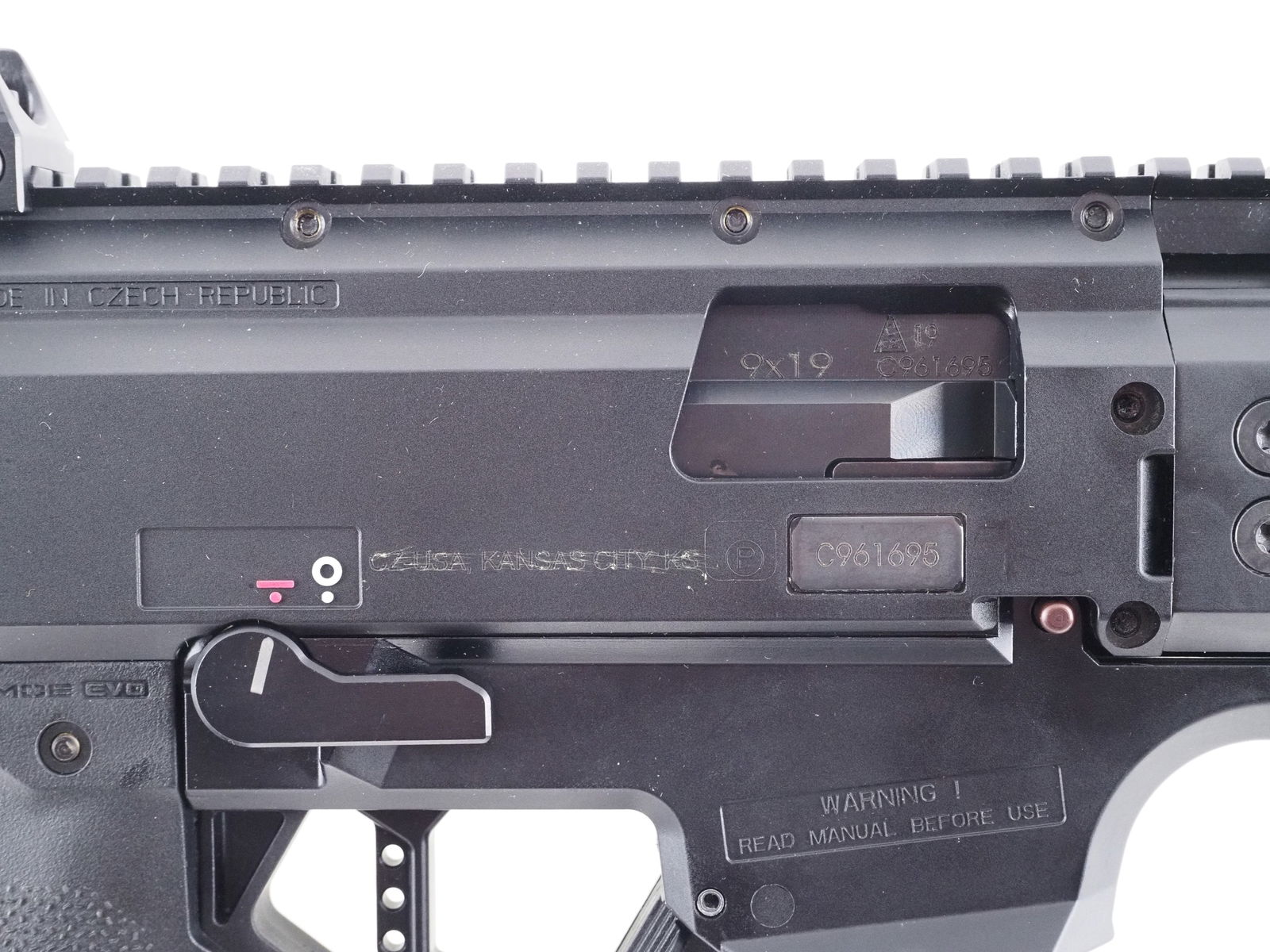 CZ Model Scorpion Evo 3 S2 Semi Automatic Pistol - 14