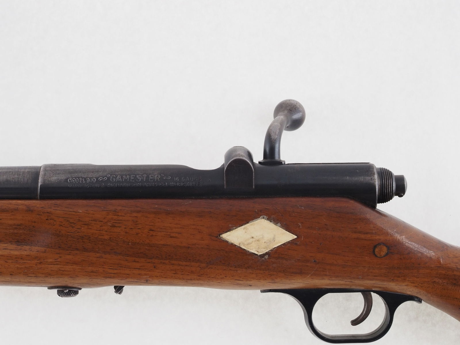 Harrington & Richardson Model 349 Gamester Bolt Action Shotgun - 17