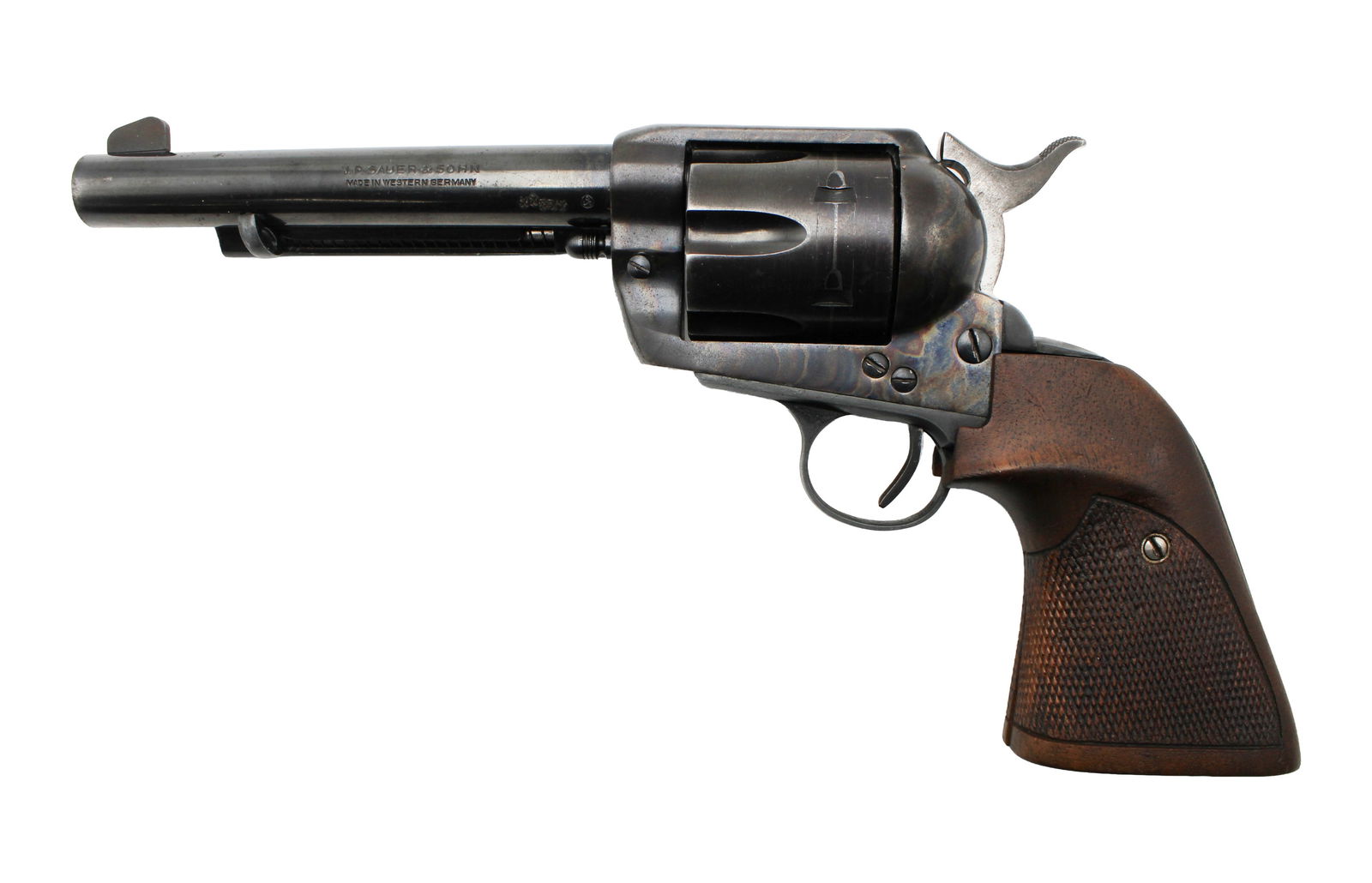 J.P. Sauer Model Western Marshal Single Action Revolver - 3