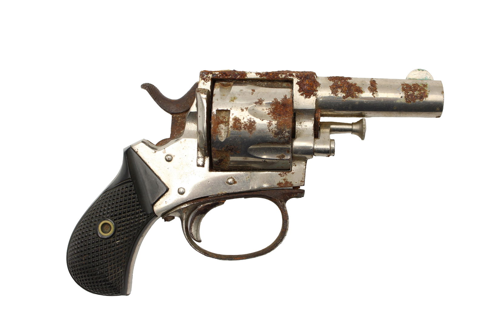 Forehand & Wadsworth British Bulldog Revolver: s.n. 2270, .32 cal., 2.5" barrel. Production roughly between 1879 and 1890. Does not function properly. Antique 