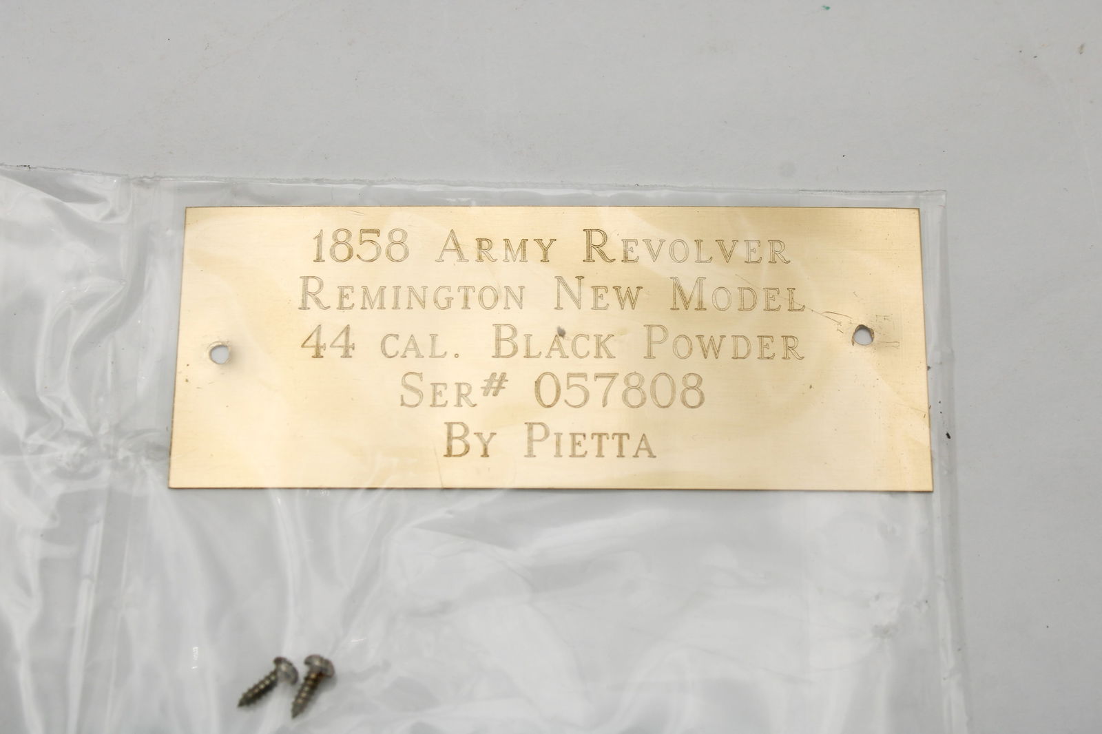 Euroarms of America (Pietta) New Model Army Percussion Revolver - 17