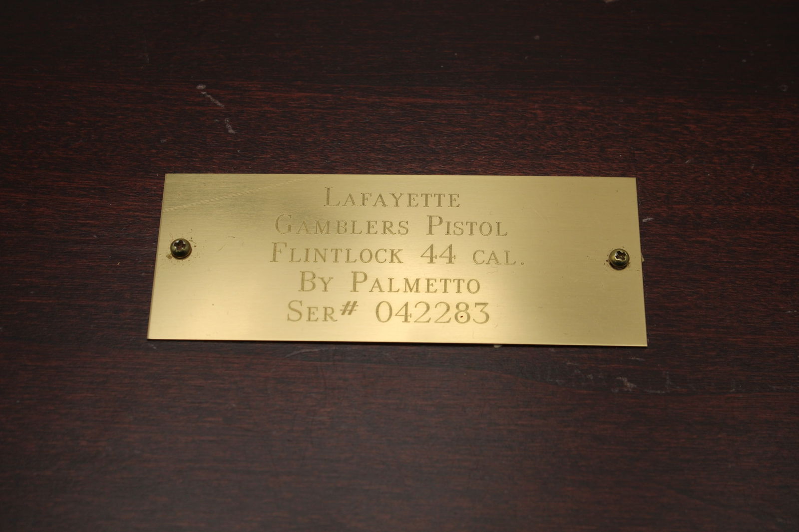 Palmetto LaFayette Flintlock Gamblers Pistol - 17