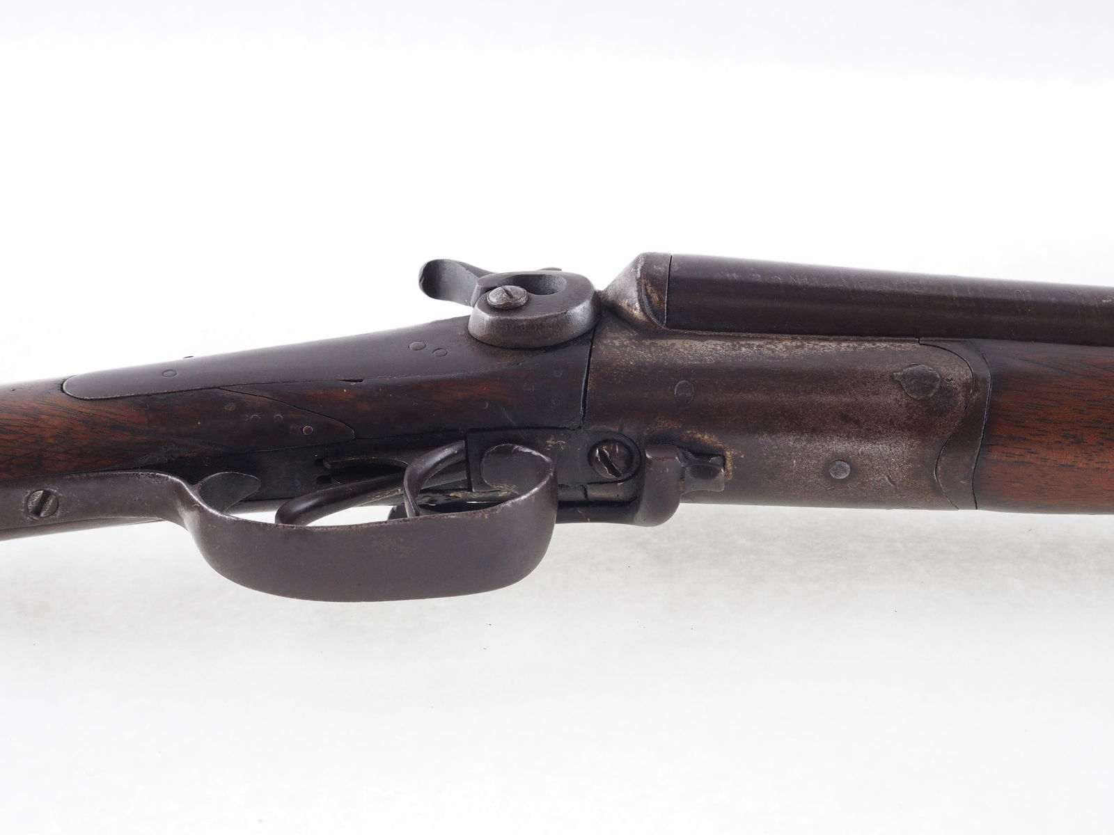 Belgian Underlever Side by Side Shotgun - 10