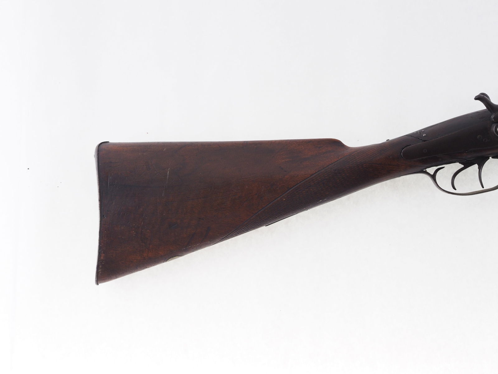 Belgian Underlever Side by Side Shotgun - 5