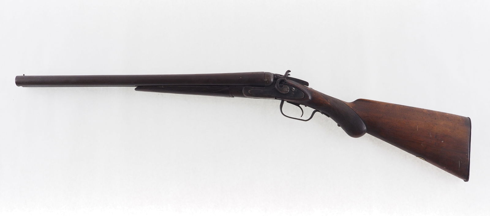 WM. Parkhurst Belgian Side by Side Shotgun - 12
