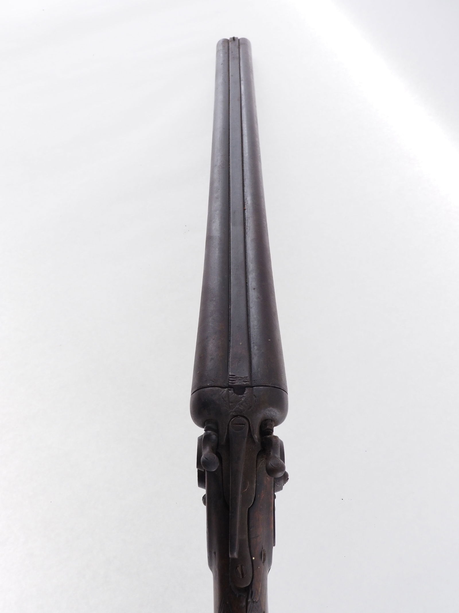 WM. Parkhurst Belgian Side by Side Shotgun - 17