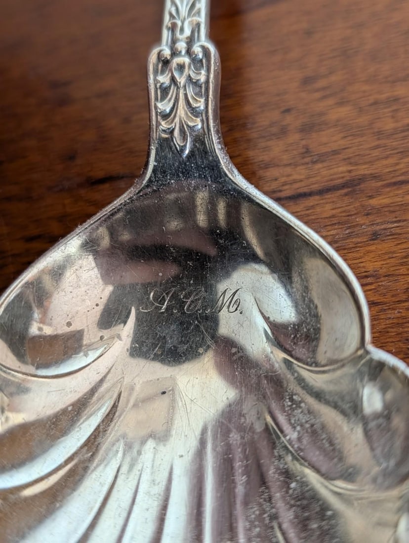 Dominick & Haff Shell Form Serving Spoon - 9