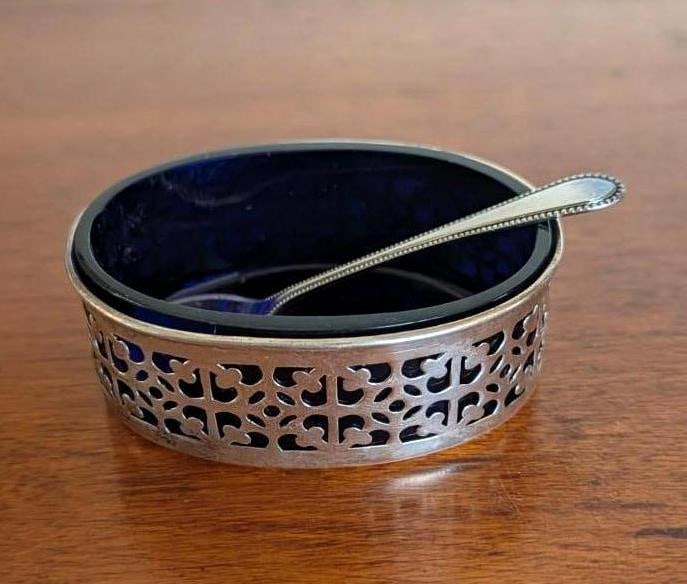 Dominick & Haff Sterling Silver Salt Cellar (1 of 18)