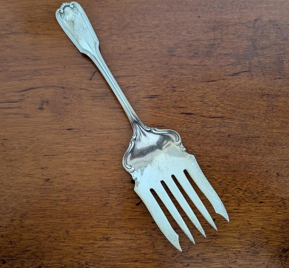 Towle Sterling Silver Cold Meat Fork - 7