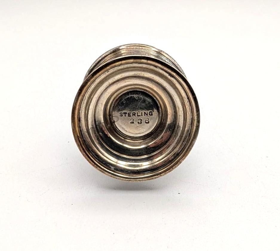 Sterling Silver Muffineer or Shaker - 3