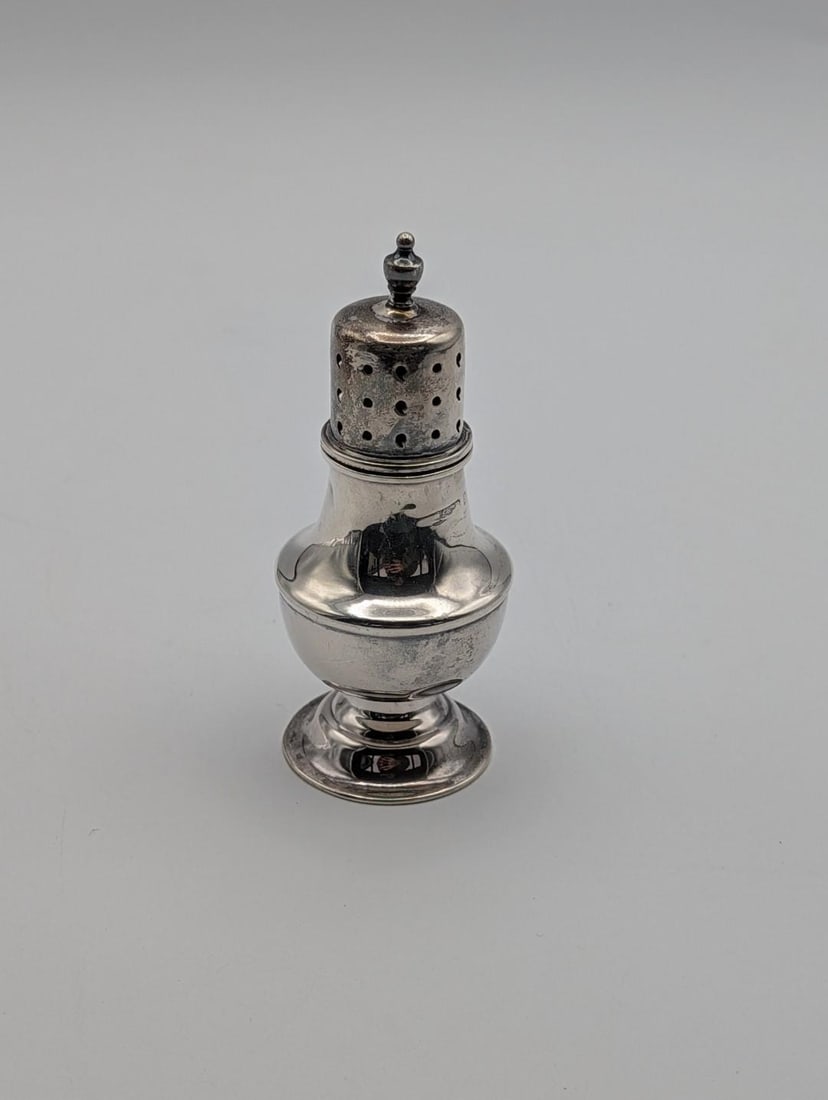 London Sterling Silver Muffineer or Shaker - 2