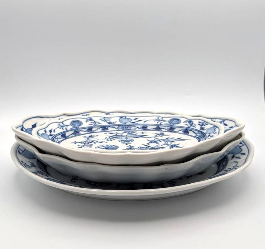 (4) Meissen Onion Pattern Articles - 2