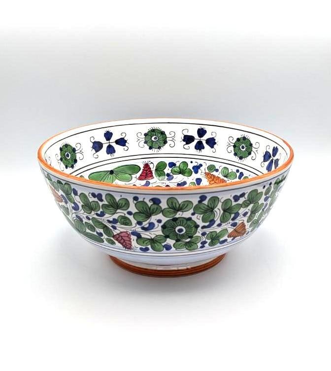 Grazia Deruta, Italy, Pottery Bowl: 10" in diameter 