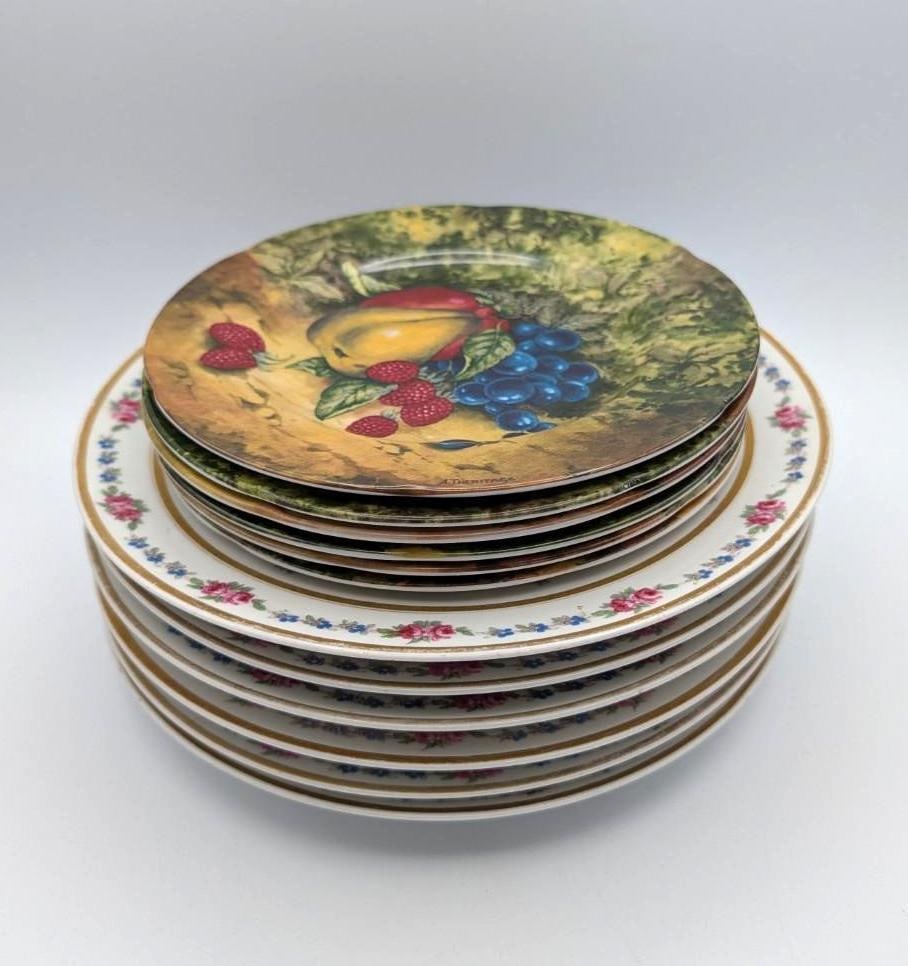 (12) Limoges Plates (1 of 13)