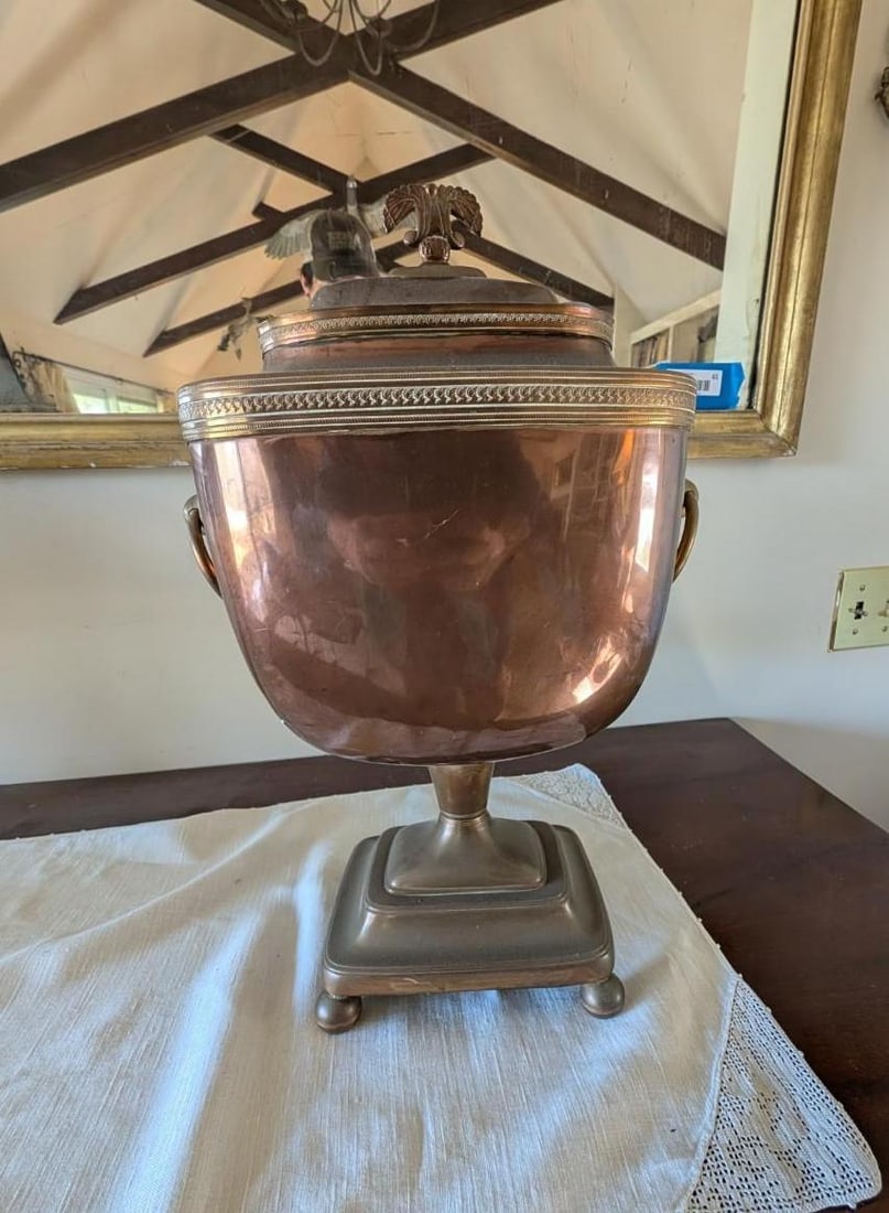Copper & Brass Samovar - 4