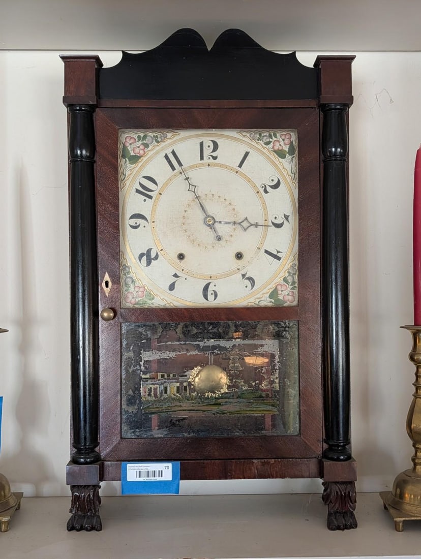 Seth Thomas Federal Mahogany Mantle Clock (1 of 15)