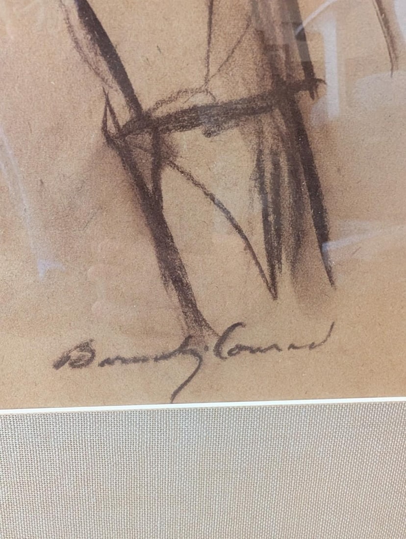 Barnaby Conrad Pastel Portriat "Filamon" - 4