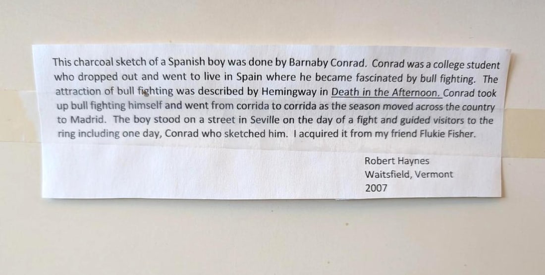 Barnaby Conrad Pastel Portriat "Filamon" - 6