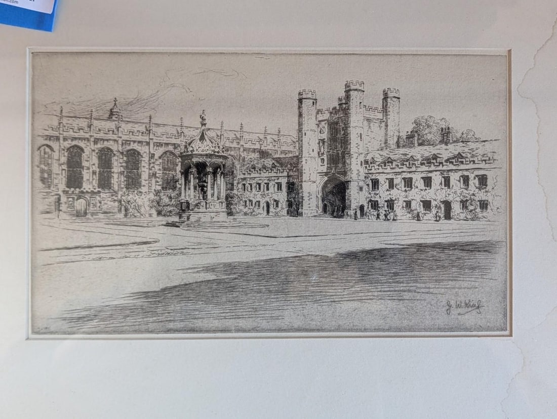 (2) Antique Engravings - 10