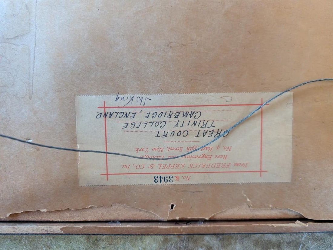 (2) Antique Engravings - 13