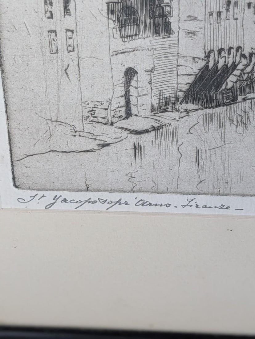 (2) Antique Engravings - 4