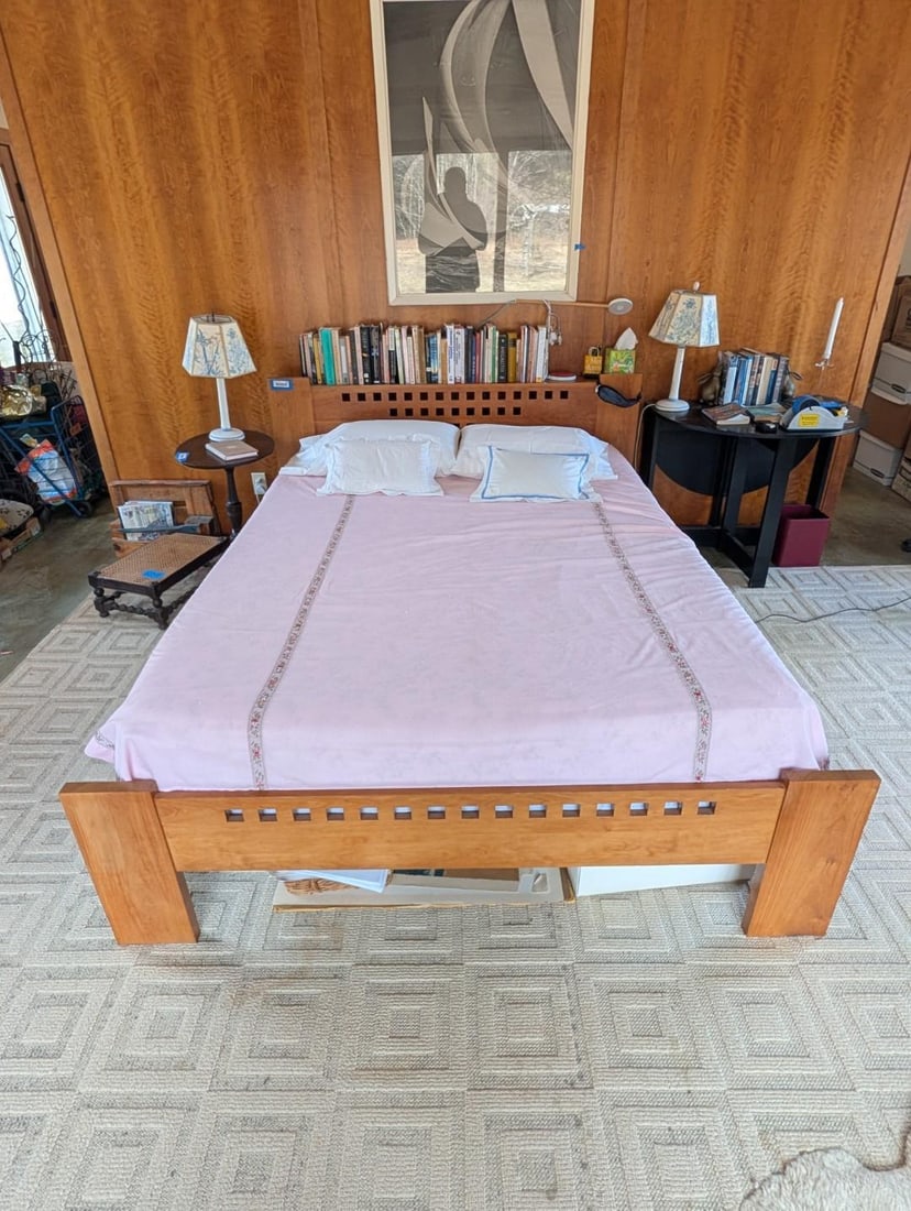 Charles Webb "Design Research" Cherry Queen Size Bed - 2