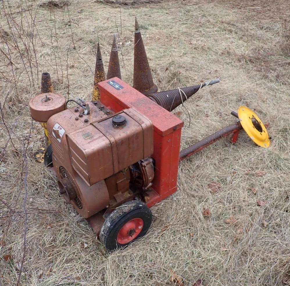 Morton Gas Powered Log Splitter - 8