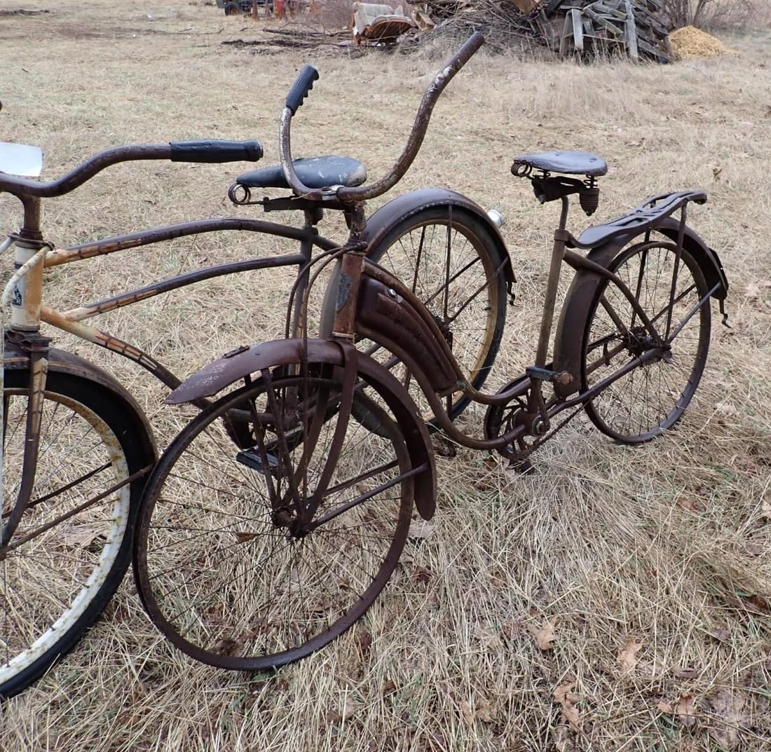 (3) Vintage Bicycles - 14