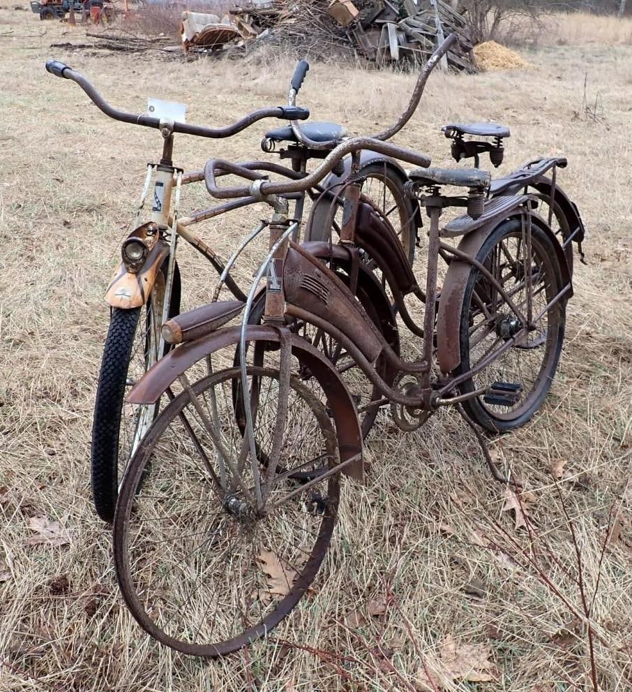 (3) Vintage Bicycles - 2